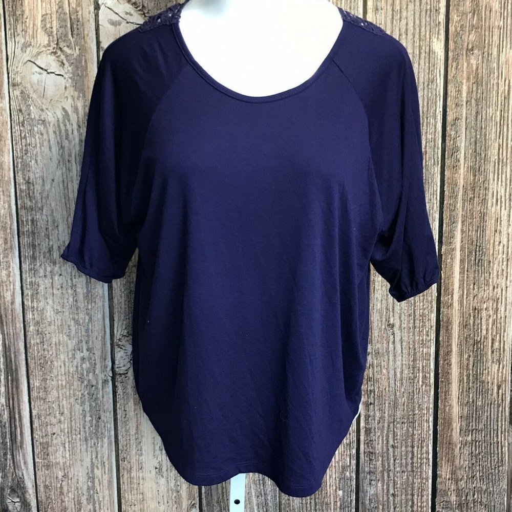 Espresso Maternity NWT Crop Top Blouse ~ Sz M